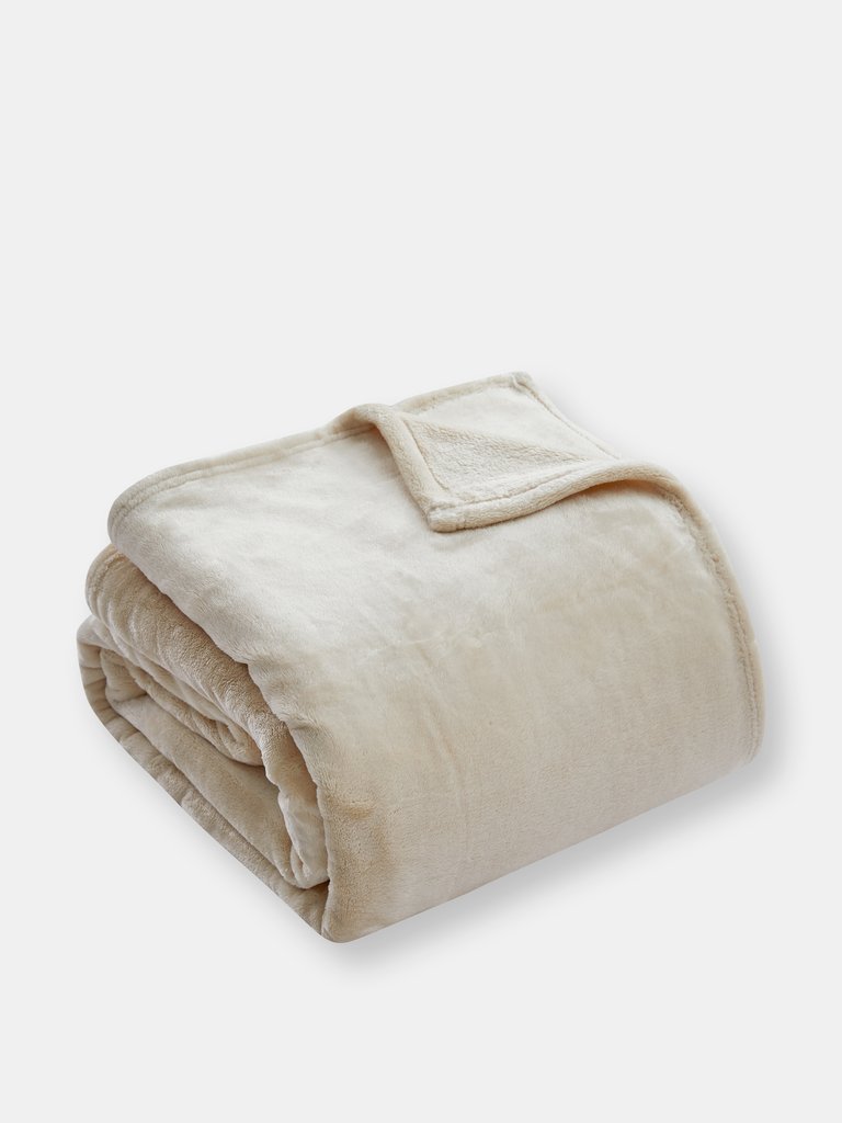 Thesis Solid Ultra Plush Blanket - Bisque