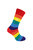 Mens And Ladies Extra Warm Thermal Rainbow Socks For Winter - Rainbow