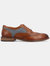 Alister Wingtip Oxford Shoes - Cognac