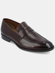 Bishop Apron Toe Penny Loafer - Bordeaux