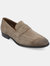 Bishop Apron Toe Penny Loafer - Taupe