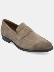 Bishop Wide Width Apron Toe Penny Loafer - Taupe