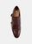 Calvin Wide Width Double Monk Strap Dress Shoe