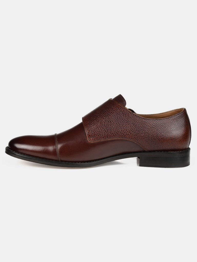 Calvin Wide Width Double Monk Strap Dress Shoe