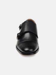 Calvin Wide Width Double Monk Strap Dress Shoe