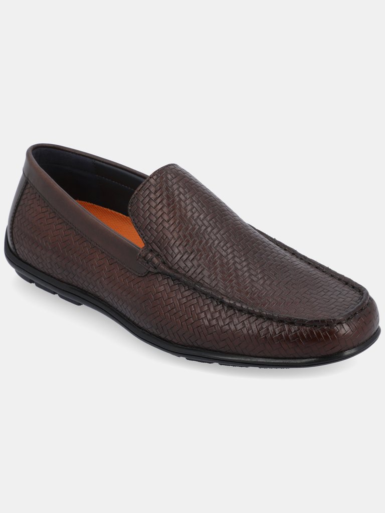 Carter Moc Toe Driving Loafer - Brown