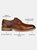 Clayton Wide Width Plain Toe Brogue Derby