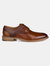 Clayton Wide Width Plain Toe Brogue Derby