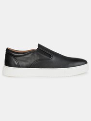 Conley Wide Width Slip-on Leather Sneaker