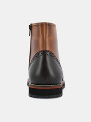 Elijah Wingtip Ankle Boot