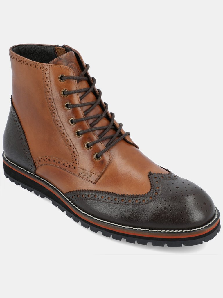 Elijah Wingtip Ankle Boot