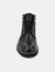 Feron Cap Toe Ankle Boot - Black