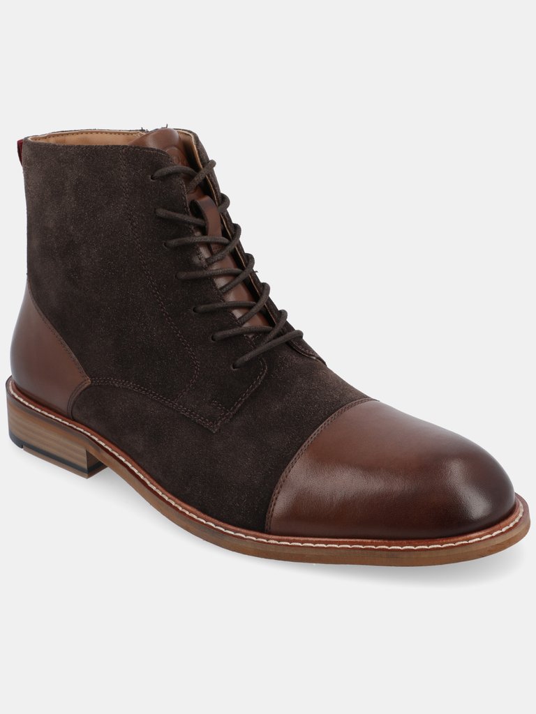Jagger Cap Toe Ankle Boot - Brown