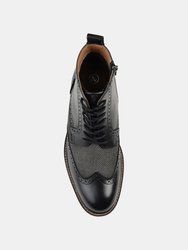 Jarett Wide Width Wingtip Ankle Boot