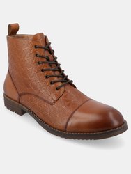 Kairo Cap Toe Ankle Boot - Cognac