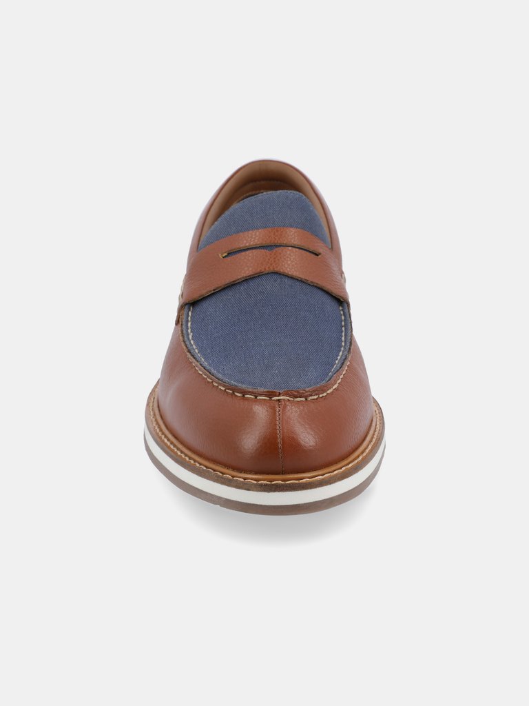 Kaufman Moc Toe Penny Loafer