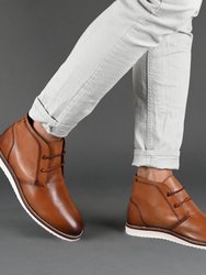 Keegan Wide Width Plain Toe Chukka Boot