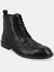 Legacy Wingtip Ankle Boot - Black