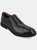 Morey Perforated Oxford Shoe - Black