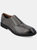 Morey Perforated Oxford Shoe - Charcoal