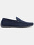 Newman Moc Toe Driving Loafer - Blue