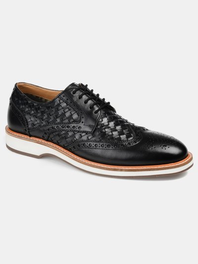 Thomas and Vine Radcliff Wide Width Woven Wingtip Derby product