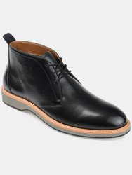 Thomas & Vine Booker Plain Toe Chukka Boot - Black