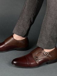 Thomas & Vine Calvin Double Monk Strap Dress Shoe