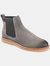 Thomas & Vine Cedric Plain Toe Chelsea Boot - Grey