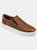 Thomas & Vine Conley Slip-on Leather Sneaker - Cognac