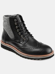 Thomas & Vine Rockland Wingtip Ankle Boot - Black