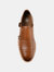 Thomas & Vine Thatcher Cap Toe Monk Strap Dress Shoe