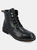 Tyrus Cap Toe Ankle Boot - Black