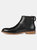 Watson Wide Width Wingtip Chelsea Boot