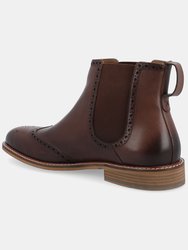 Watson Wide Width Wingtip Chelsea Boot