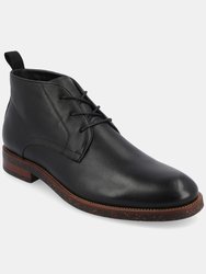 Wilcox Plain Toe Chukka Boot - Black