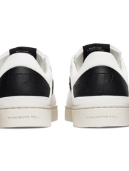 Men's Court Sneakers | White-Black