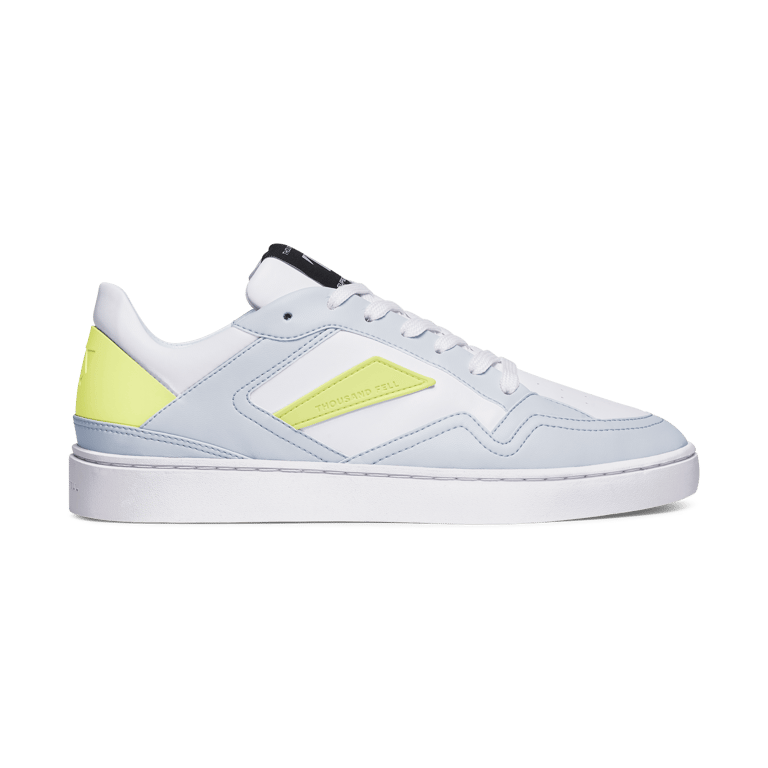 Men's Court Sneakers | White-Ed Gray-Washed Acid - White-Ed Gray-Washed Acid