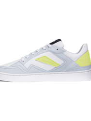 Men's Court Sneakers | White-Ed Gray-Washed Acid