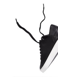 Men's Lace Up Sneakers | Black With Black