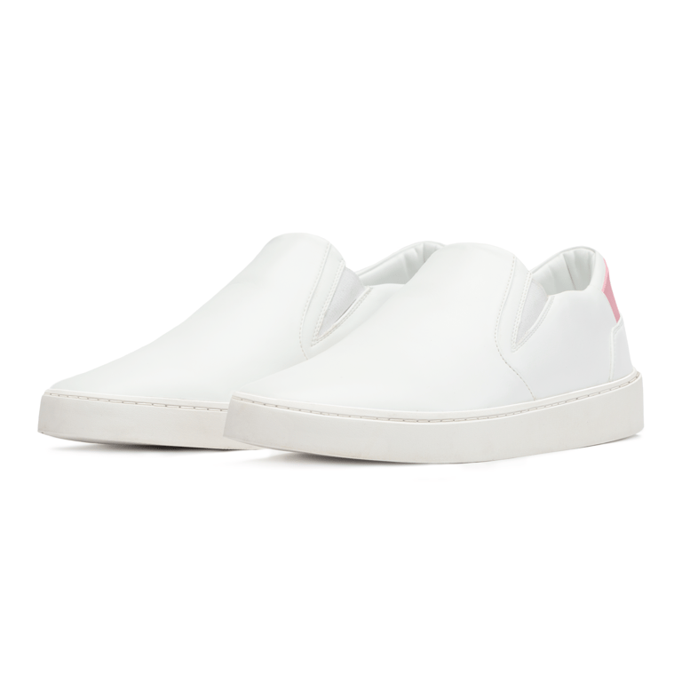 Men's Slip On Sneakers - Pink