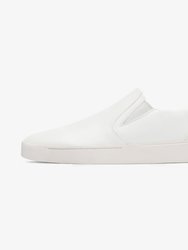 Men's Slip On Sneakers - White
