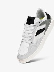 Women's Court Sneaker - Retro Grey-Black