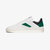 Women's Court Sneaker - White-Black-Kelly Green