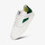 Women's Court Sneaker - White-Black-Kelly Green