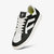 Women's Court Sneakers - Black-White-Black