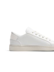 Women's Lace Up Sneaker - White