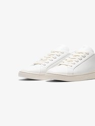 Women's Lace Up Sneaker - White
