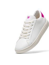 Women's Lace Up Sneakers - Pink Force