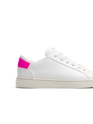 Women's Lace Up Sneakers - Pink Force - Pink Force